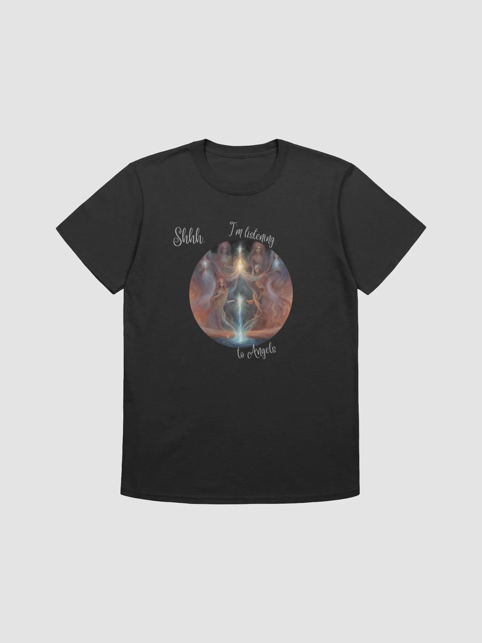 Listening to Angels Unisex T-Shirt product image (3)