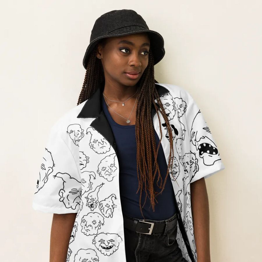 DOODLE SHIRT (WHITE) product image (6)