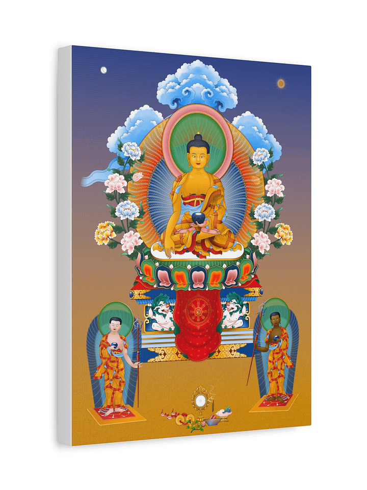 Shakyamuni Buddha thangka canvas print product image (2)