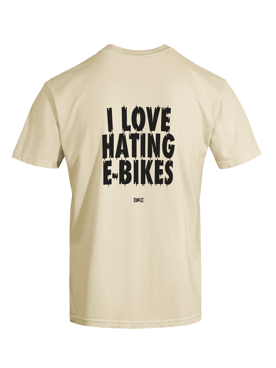 I Love Hating E-Bikes Shirt (Dark Logo) product image (9)