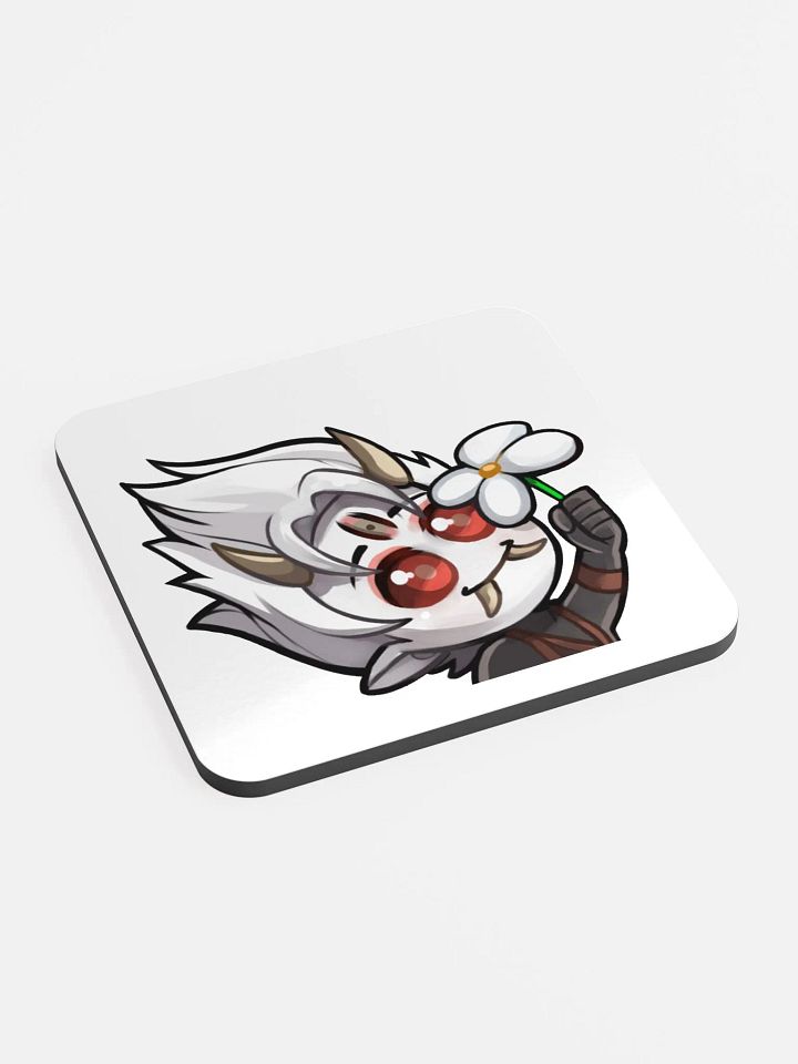 Glossed Cork Coaster Flower product image (2)