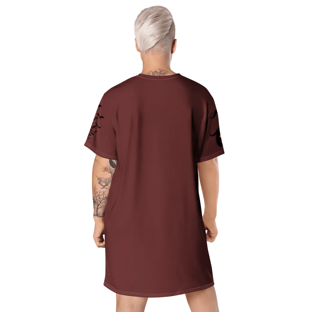Whimsical Witch All-Over T-Shirt Dress product image (9)