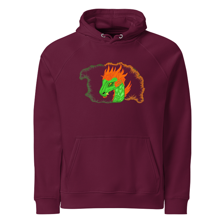Dragon's Fury Eco Raglan Hoodie product image (1)