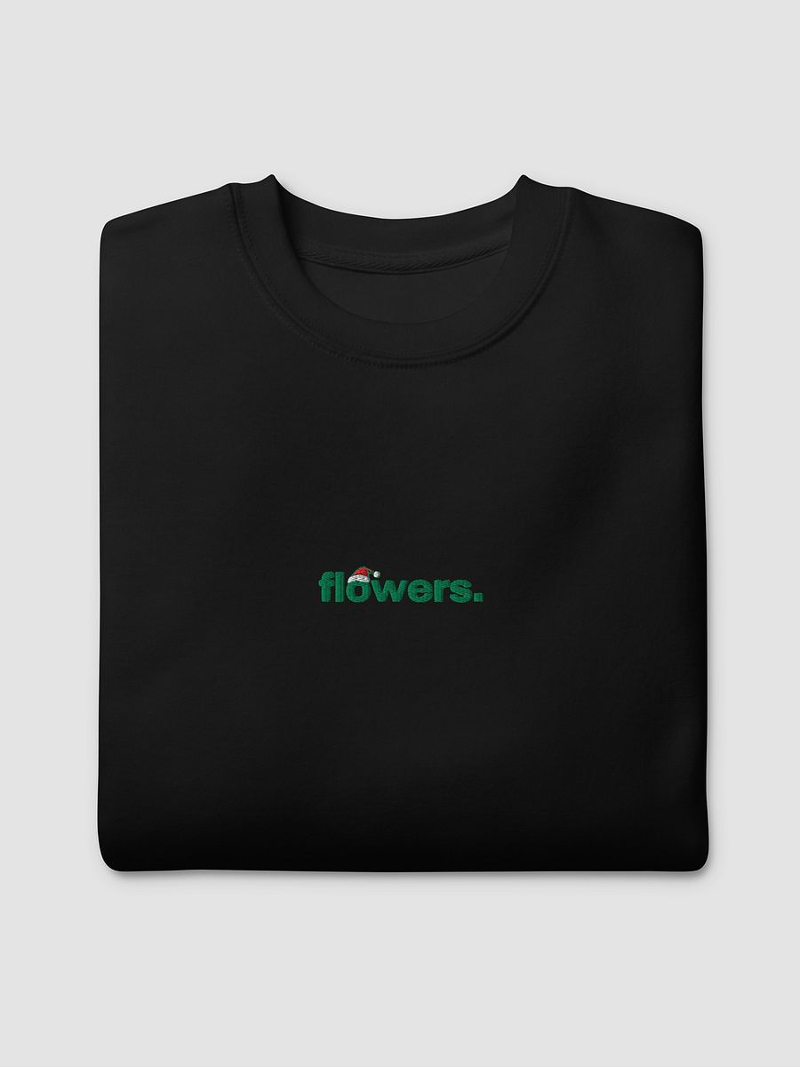 Holidaze '24 "flowers" Sweatshirt - No Back product image (7)