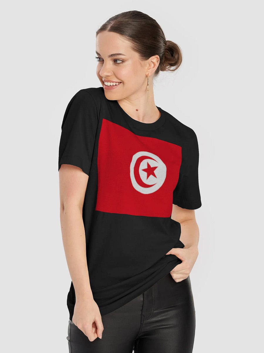 Graphic Grove Unisex Tunisian Flag T-Shirt - Cotton product image (9)