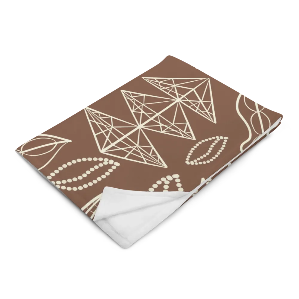 El Yunque Brew Bliss: Abstract Coffee Bean Earthy Pattern product image (14)