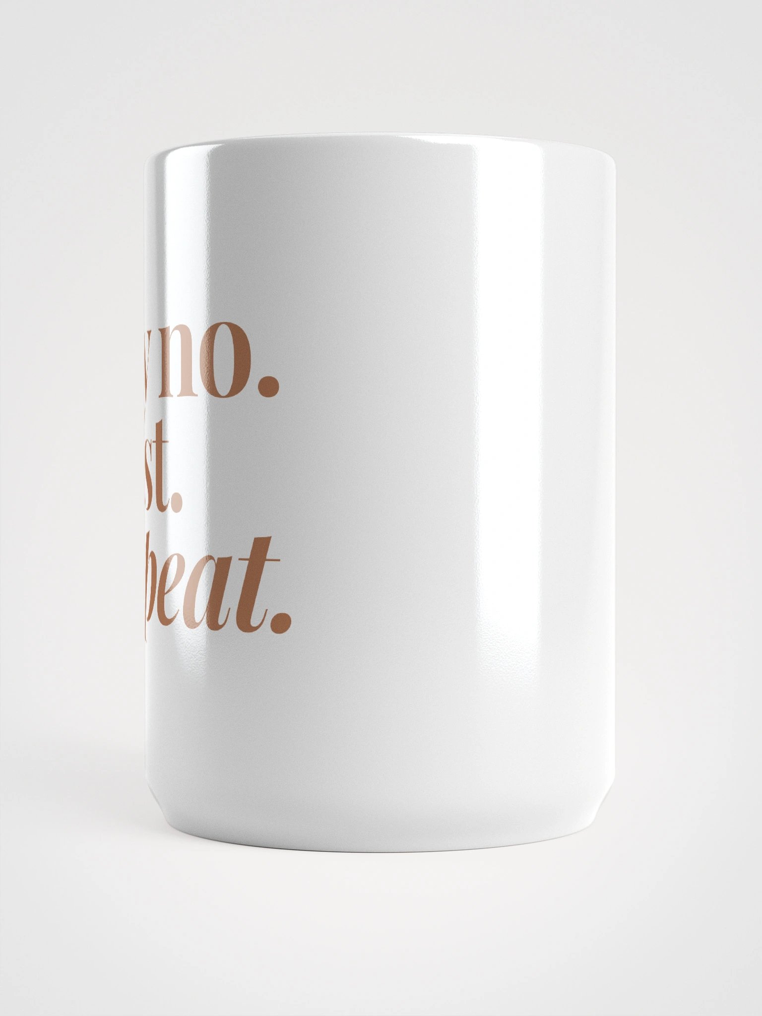 Say No. Rest. Repeat.™ Mug (15 oz Ceramic | Glossy Finish | Dishwasher & Microwave Safe) product image (6)