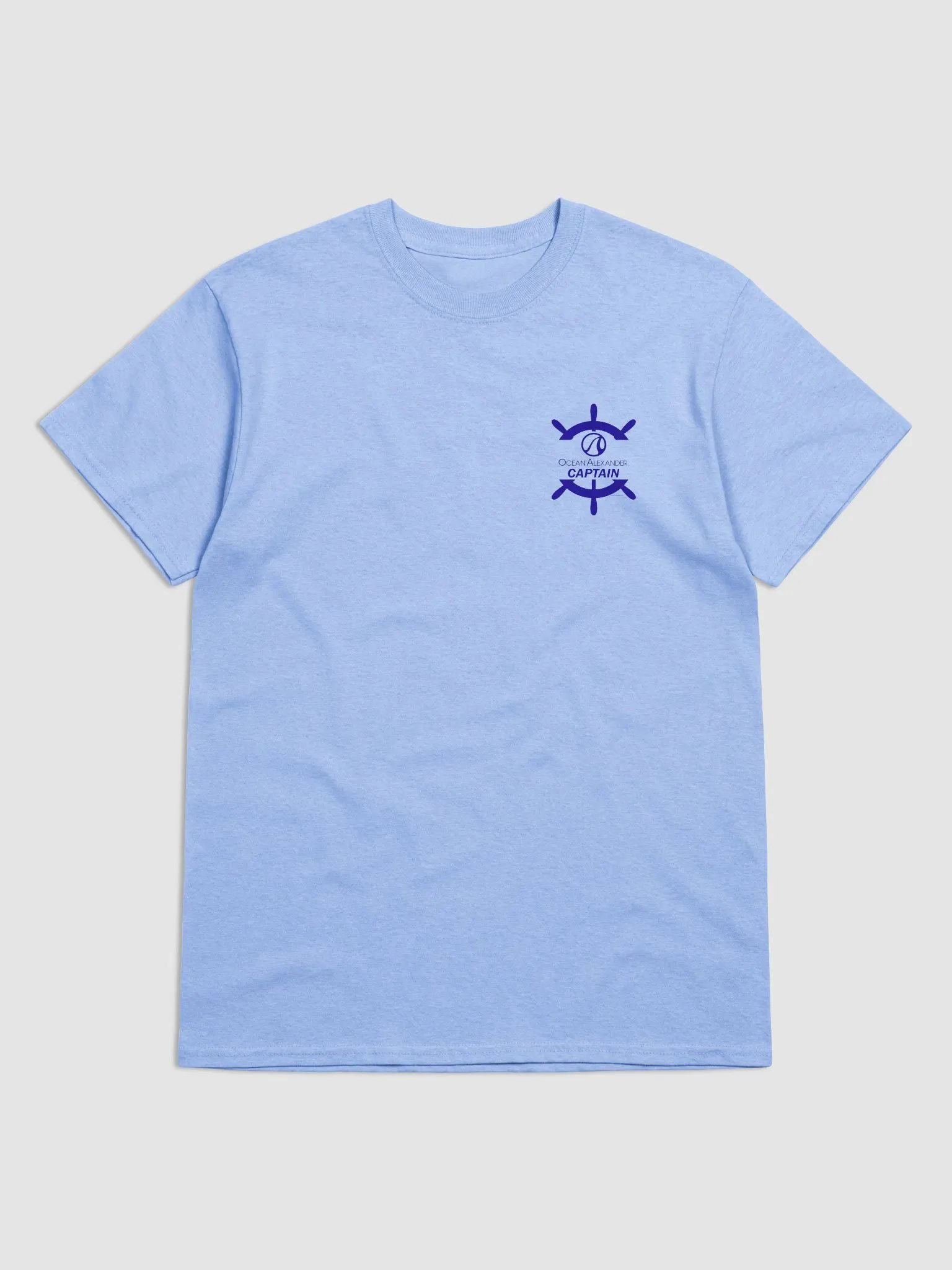 Ocean Alexander Captain - T-Shirt - Light Shirt w/Blue Logo product image (3)