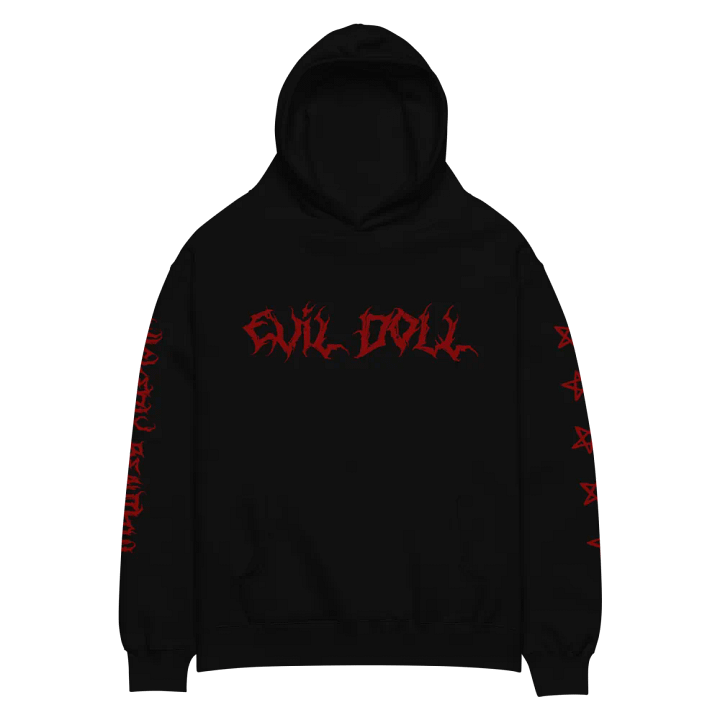 Evil Doll - Wickedly Beautiful - Unisex Oversized Hoodie product image (1)