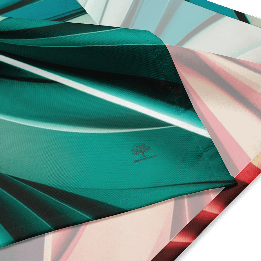 Graphic Grove Abstract All-Over Print Bandana - Eco-Friendly & Stylish product image (2)