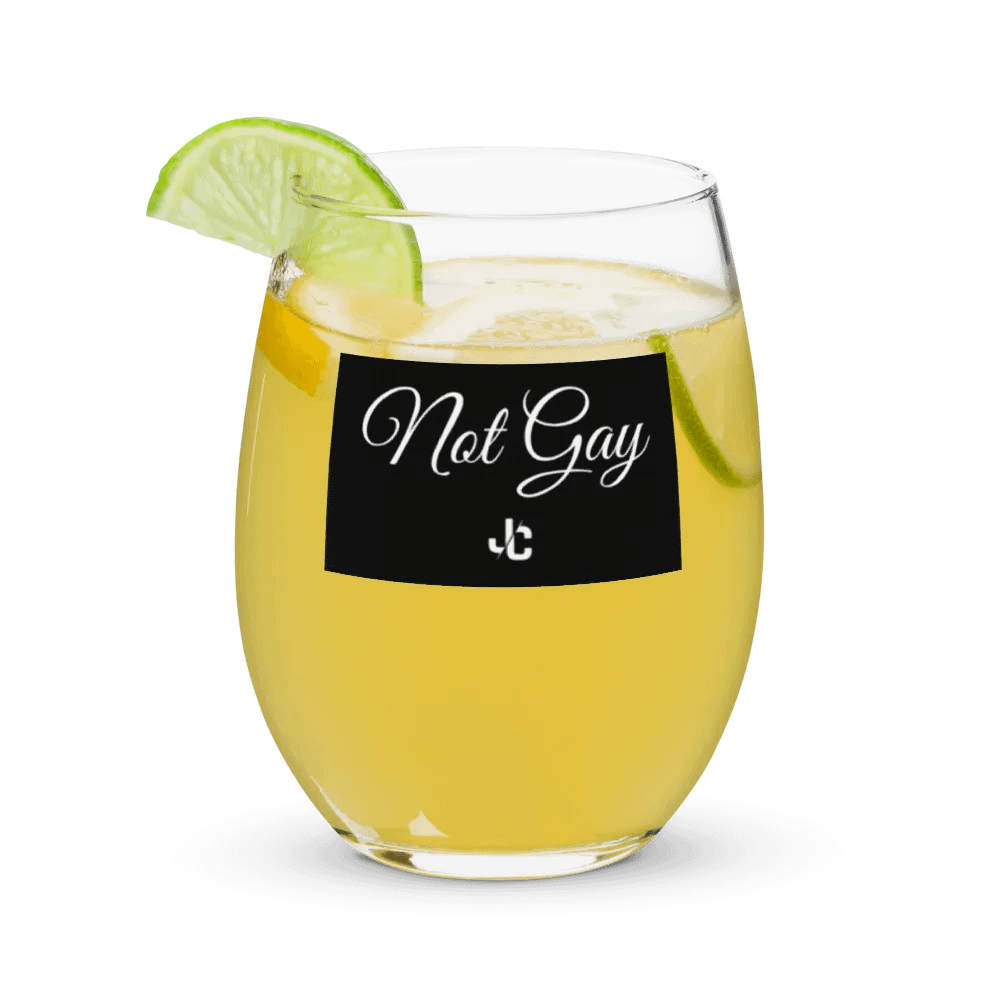JC not gay glass product image (9)