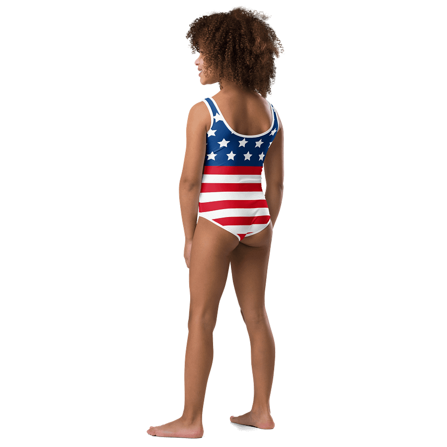 Stars and Stripes Splash: All-Over Kids Swimsuit product image (3)
