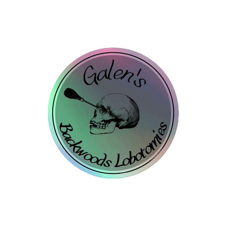 Echoes of The Witching Hour: Galen's Backwoods Lobotomies Sticker product image (2)