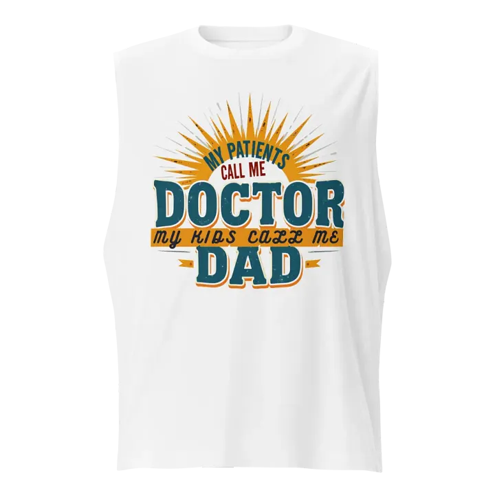 Doctor Dad Sunburst Muscle Tank product image (5)