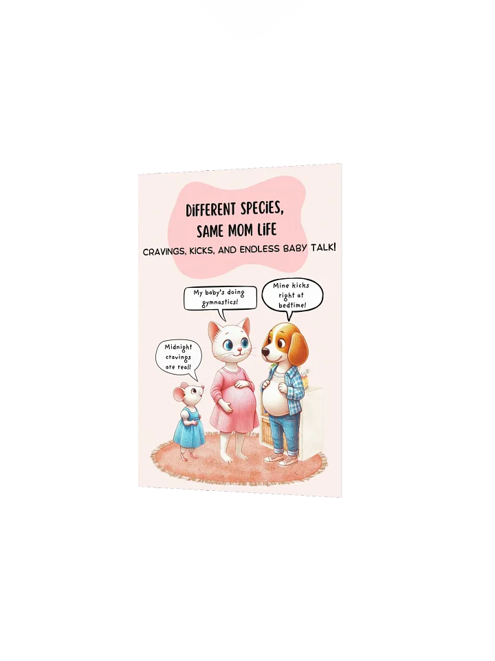 Pregnancy Chit Chat Vibrant Matte Poster Print product image (2)