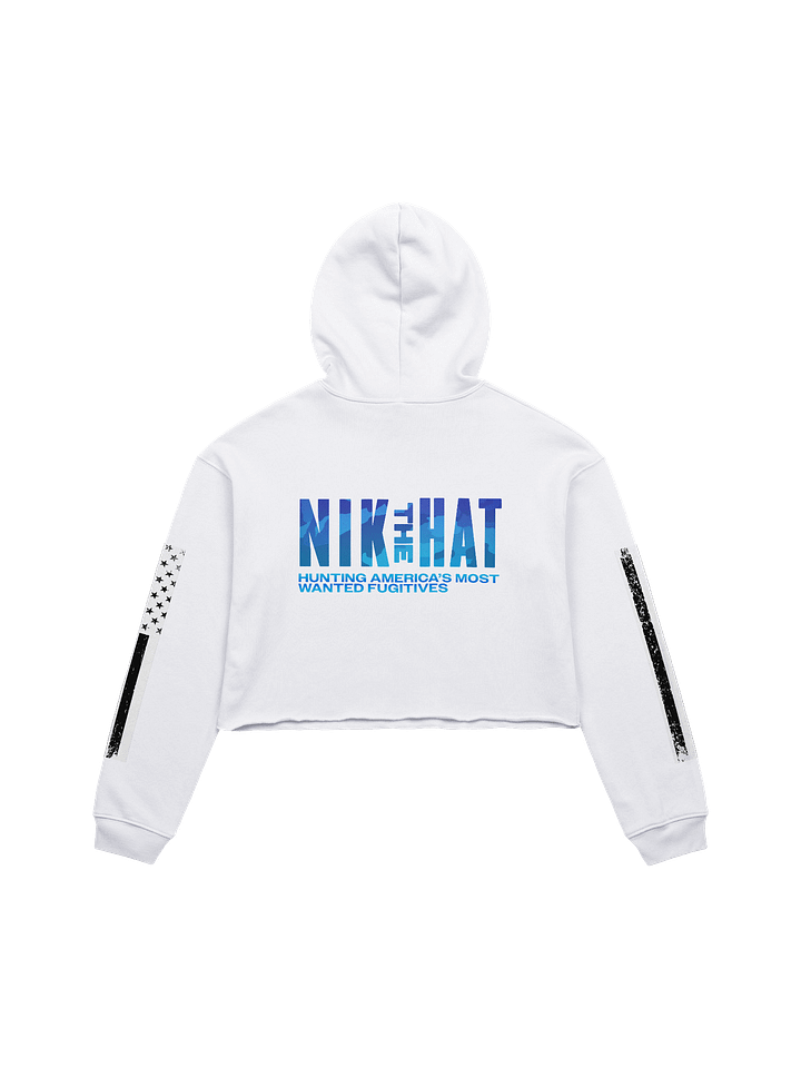 Nik The Hat | “Wanted Posters Couldn’t Handle This” Cropped Hoodie product image (2)