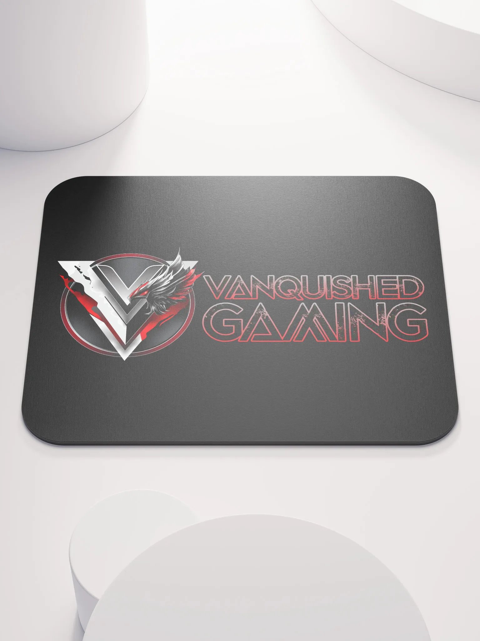 Vanquished Gaming Logo Mouse Mat product image (1)