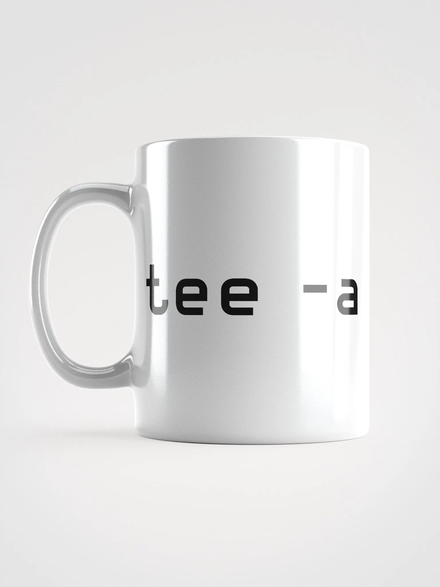tee -a mug - 100% ceramic product image (2)