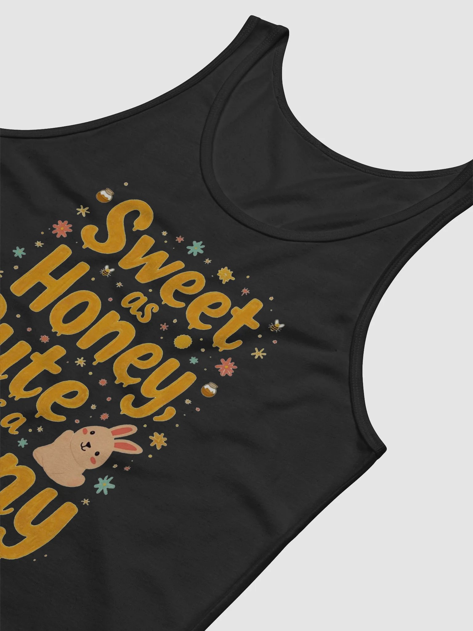 Sweet as Honey, Cute as a Bunny Tank product image (42)