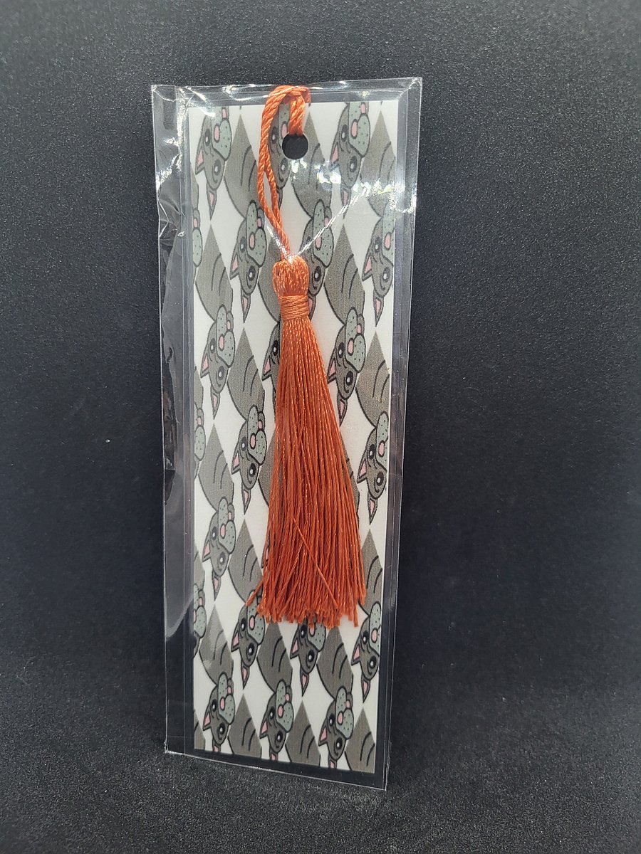French Bulldog “Frenchie” Laminated Bookmark with Tassel product image (2)