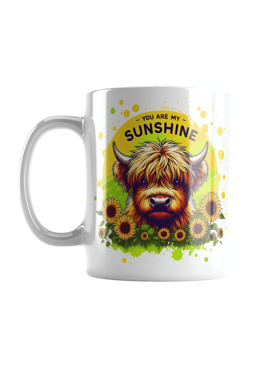 Sunflower Cow Coffee Mug product image (16)