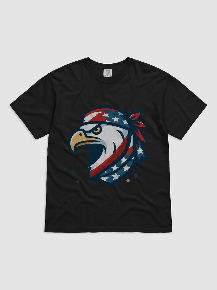 Patriotic Eagle Bandana Christian July 4th Tee product image (4)