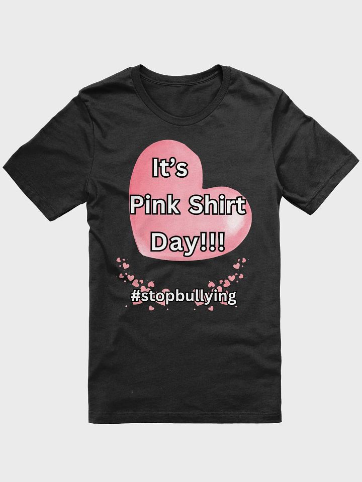 Pink Shirt Day Heart T-Shirt product image (1)