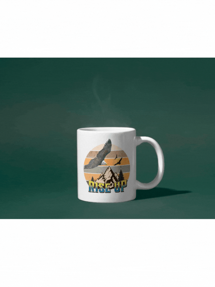 Rise Up | Christian Quote Mug product image (2)