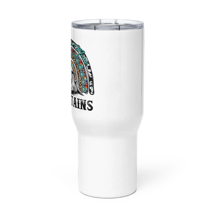 Faith Can Move Mountains - Travel Mug w/ Handle product image (3)