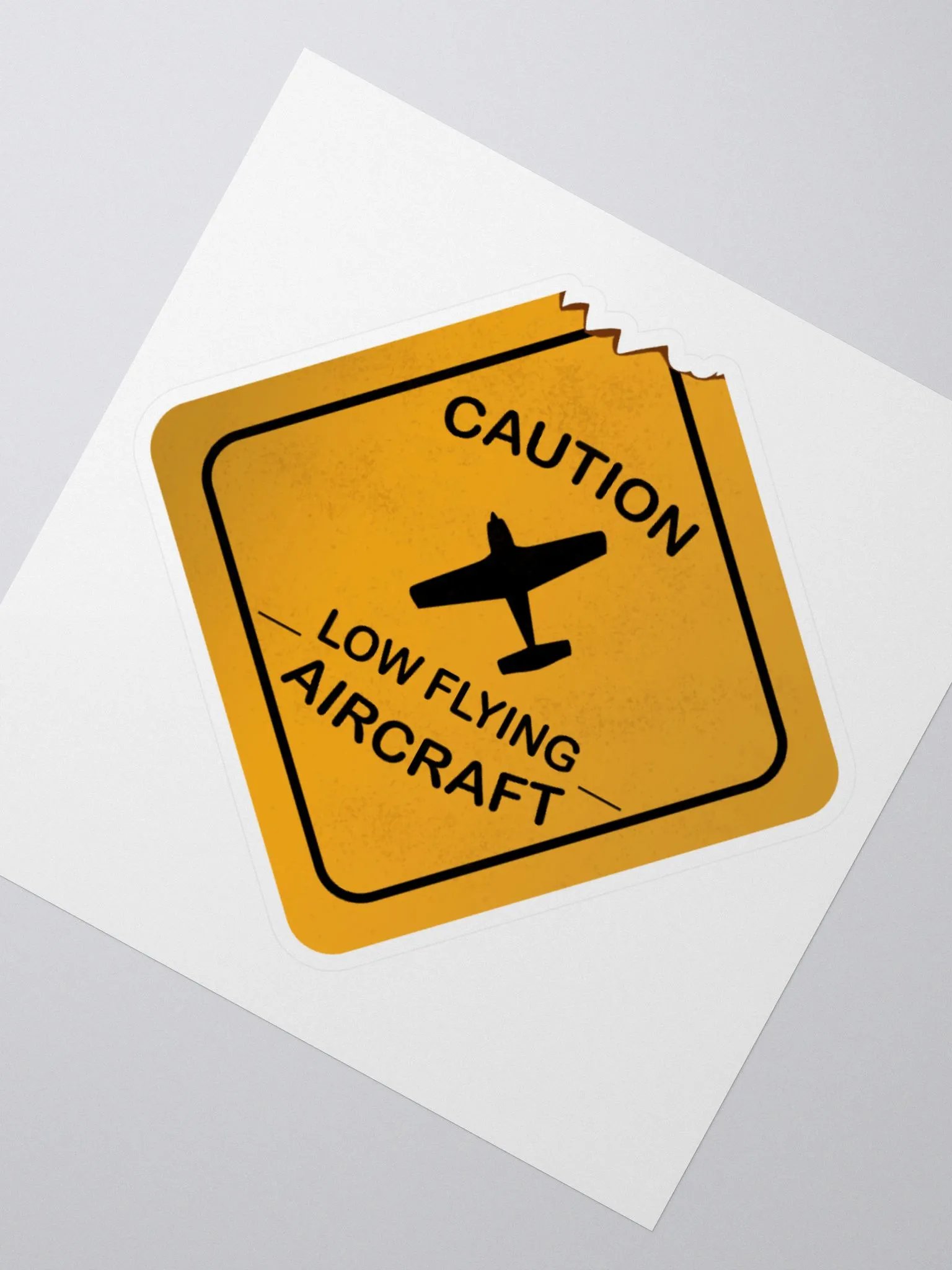 LOW FLYING AIRCRAFT Sticker product image (2)