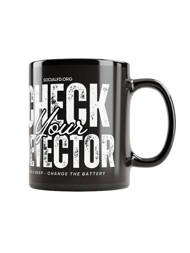 Check Your Smoke Detector Illustration Mug product image (1)