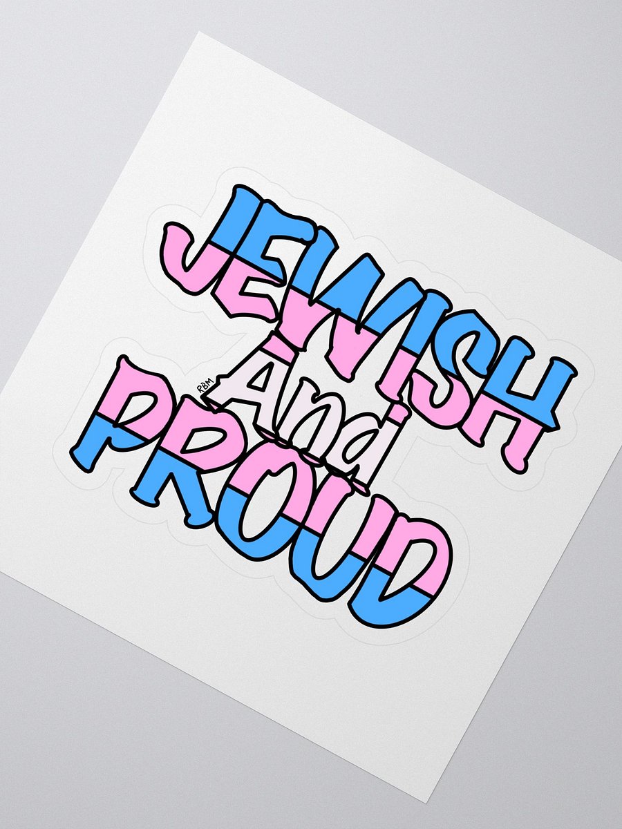 Trans Jewish and Proud product image (2)