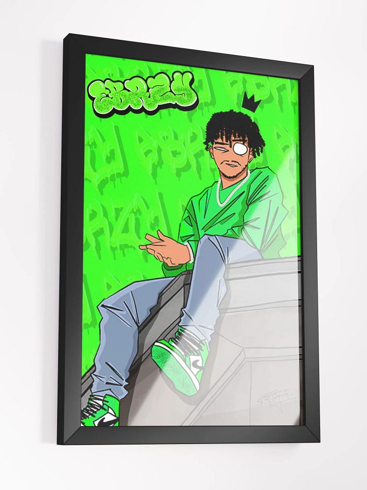Channel Banner Framed Poster - 12 x 18 inches product image (2)