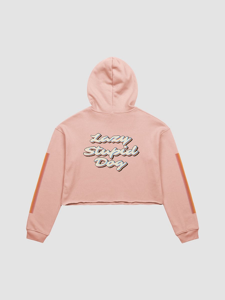 "Lazy Stupid Dog" Retro Pixel Art Hoodie product image (6)