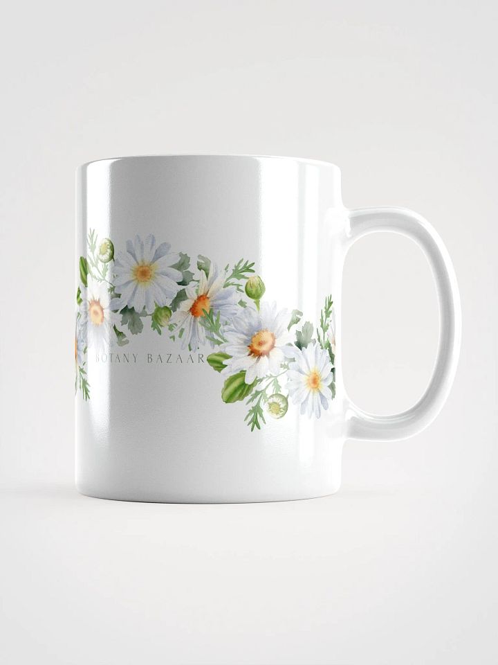 Daisy White Ceramic Mug product image (1)