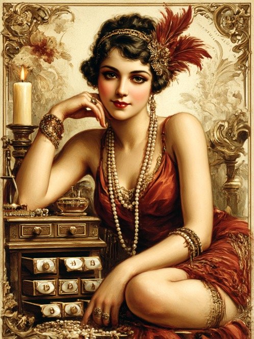 100 Jazz Age Yuletide Revelry Images Bundle Digital Download product image (1)