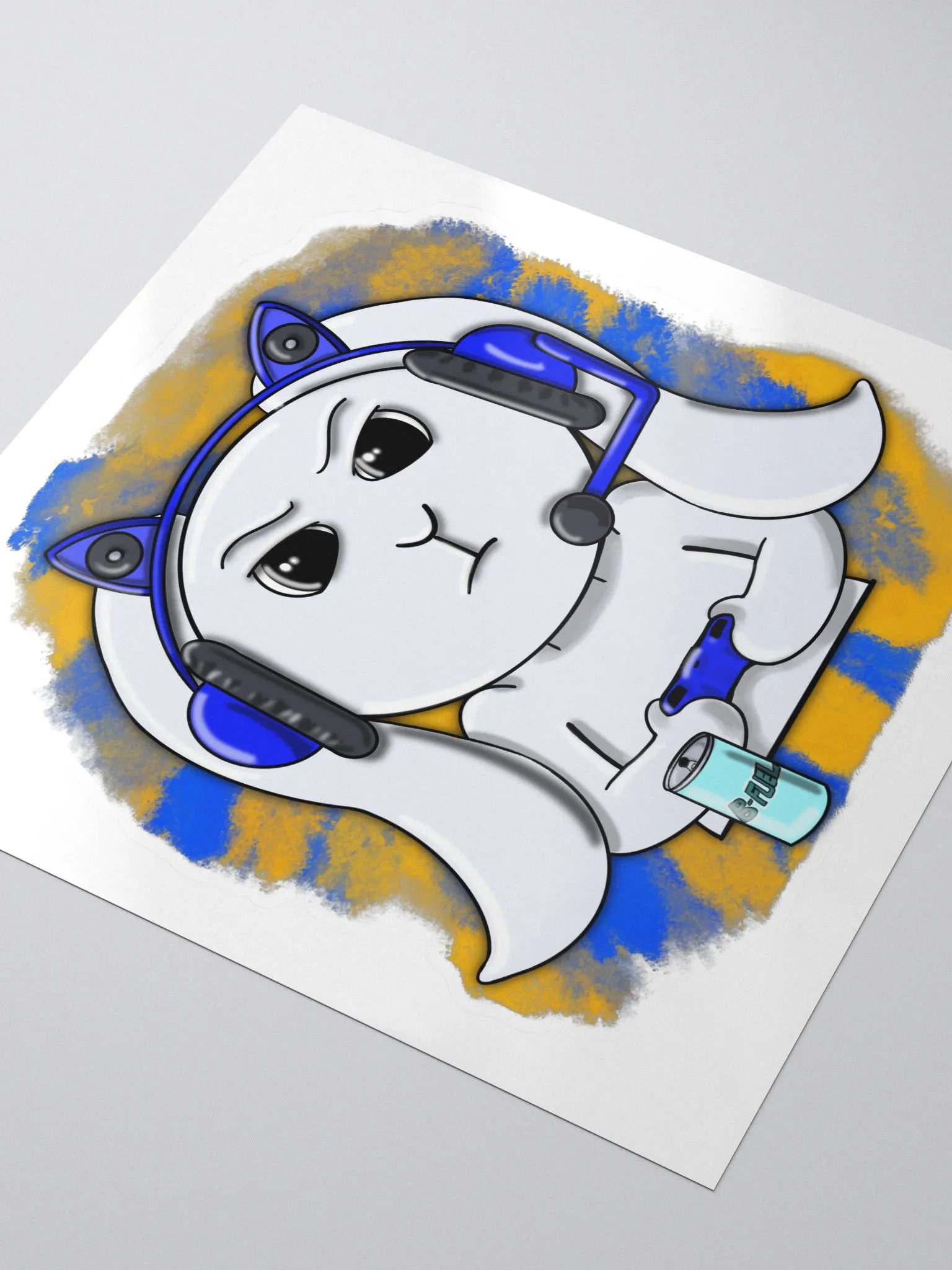 Gamer Bunny Sticker product image (3)