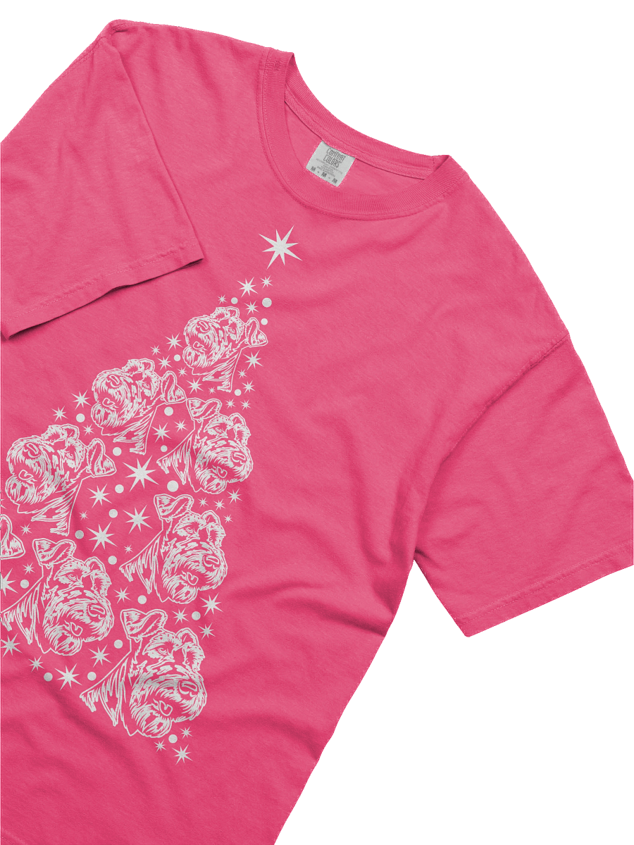 Airedale Terrier Christmas Tree T-Shirt product image (45)