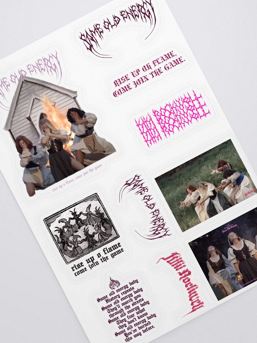 'Same Old Energy' Official Stickers product image (2)