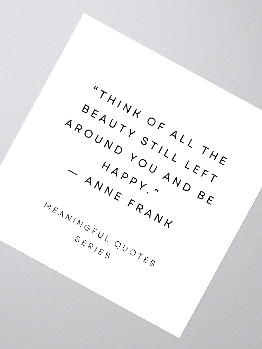 Meaningful Quotes Kiss Cut Stickers product image (4)