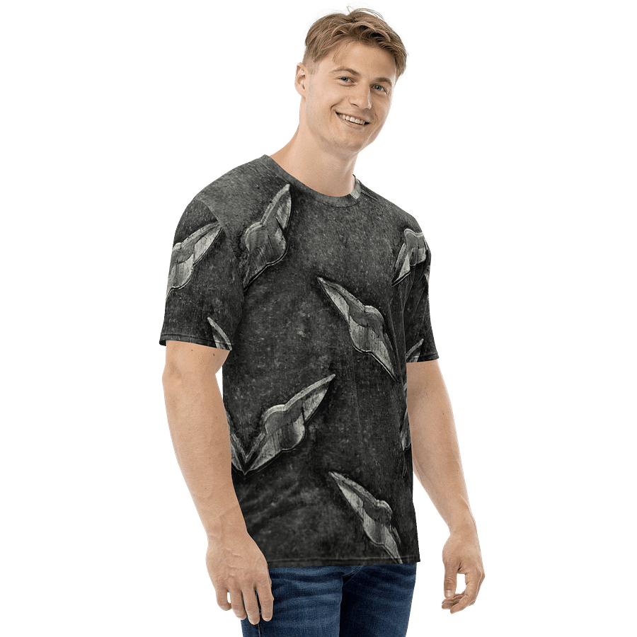 Metallic Diamond Plate All-Over T-Shirt product image (4)