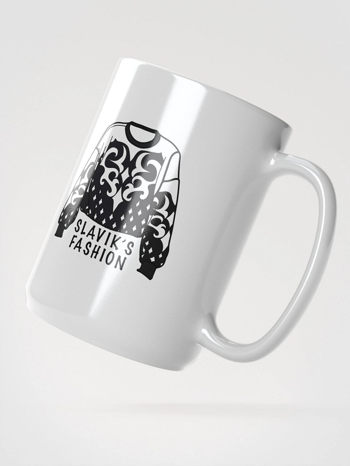 Slavik’s Fashion Sweater White Mug product image (2)