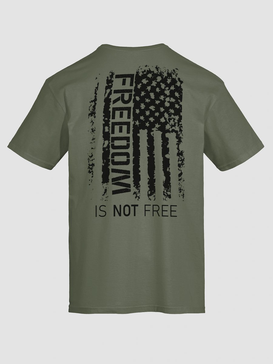 Freedom is NOT Free Unisex T-Shirt | Black Text product image (1)