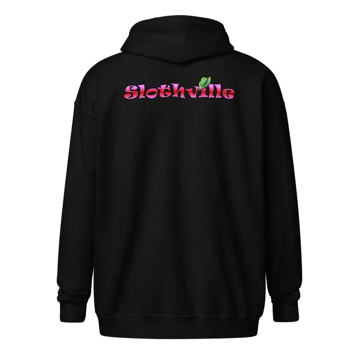 Winged Cupid Sloth Zip Hoodie product image (2)