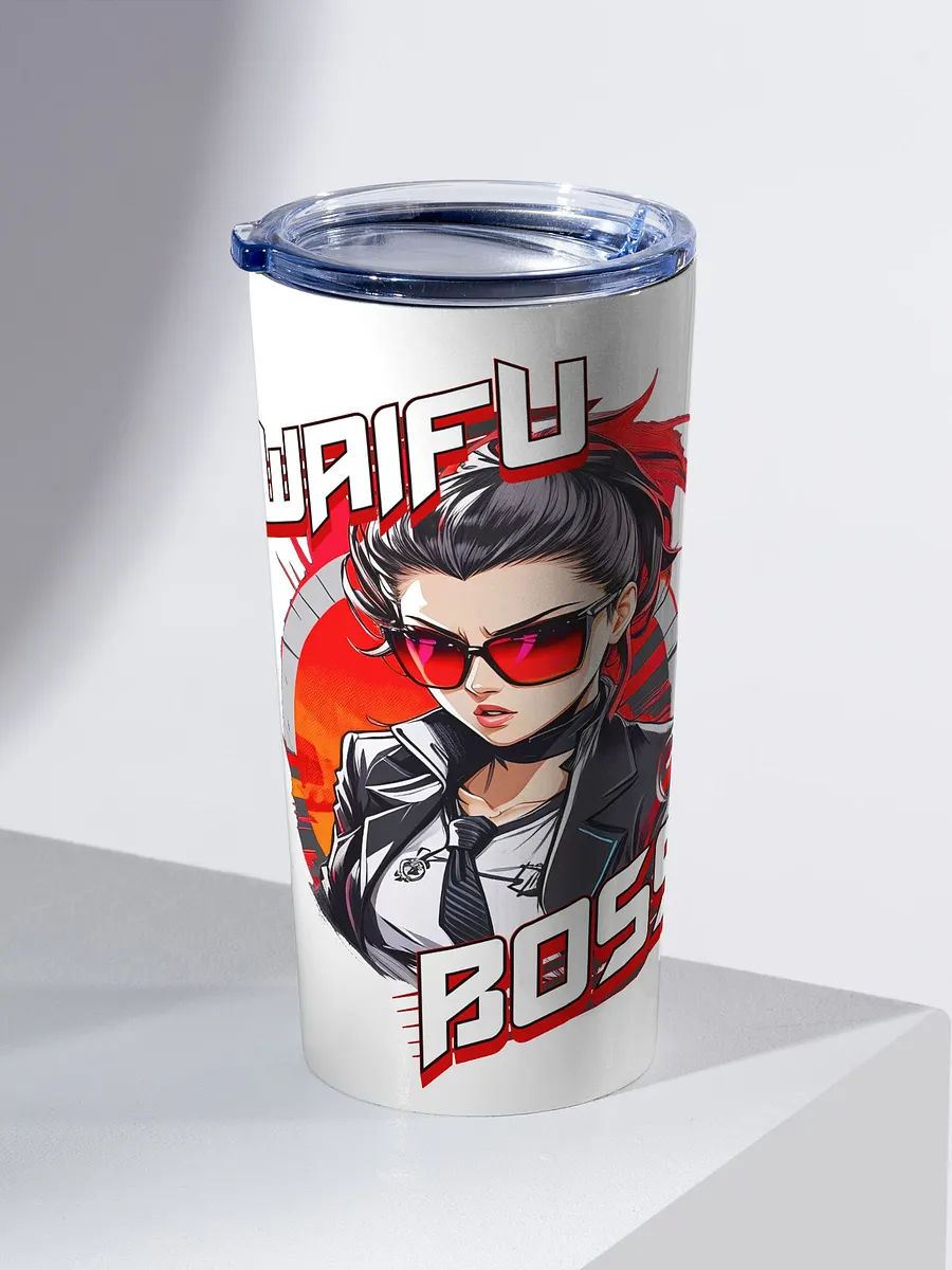 Waifu Boss 20 oz oz Stainless Steel Tumbler - v1 product image (3)