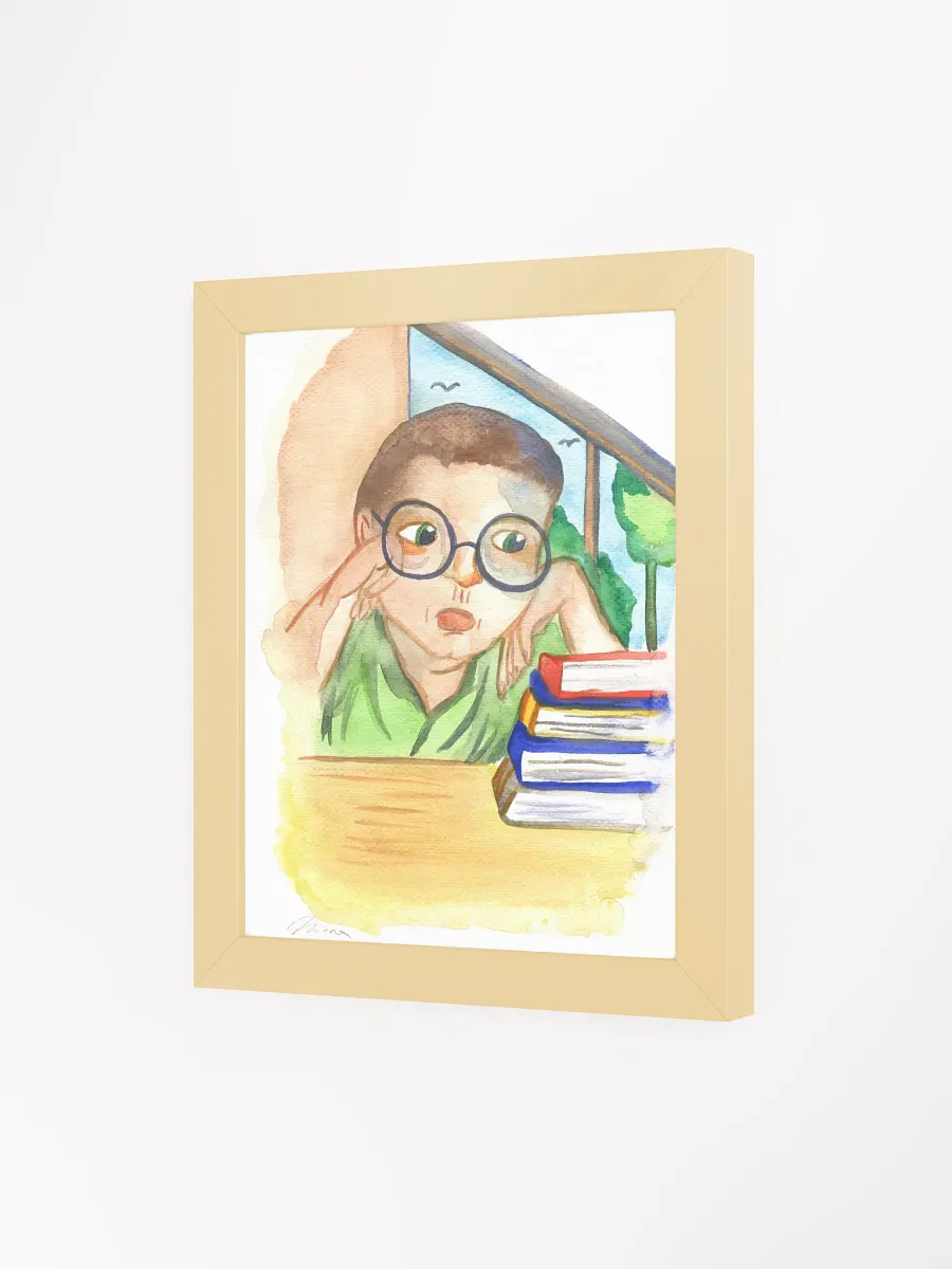 Homework...again Framed Print product image (7)