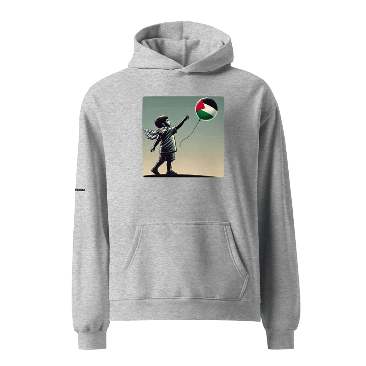 Palestinian Flag Balloon Unisex Hoodie product image (1)