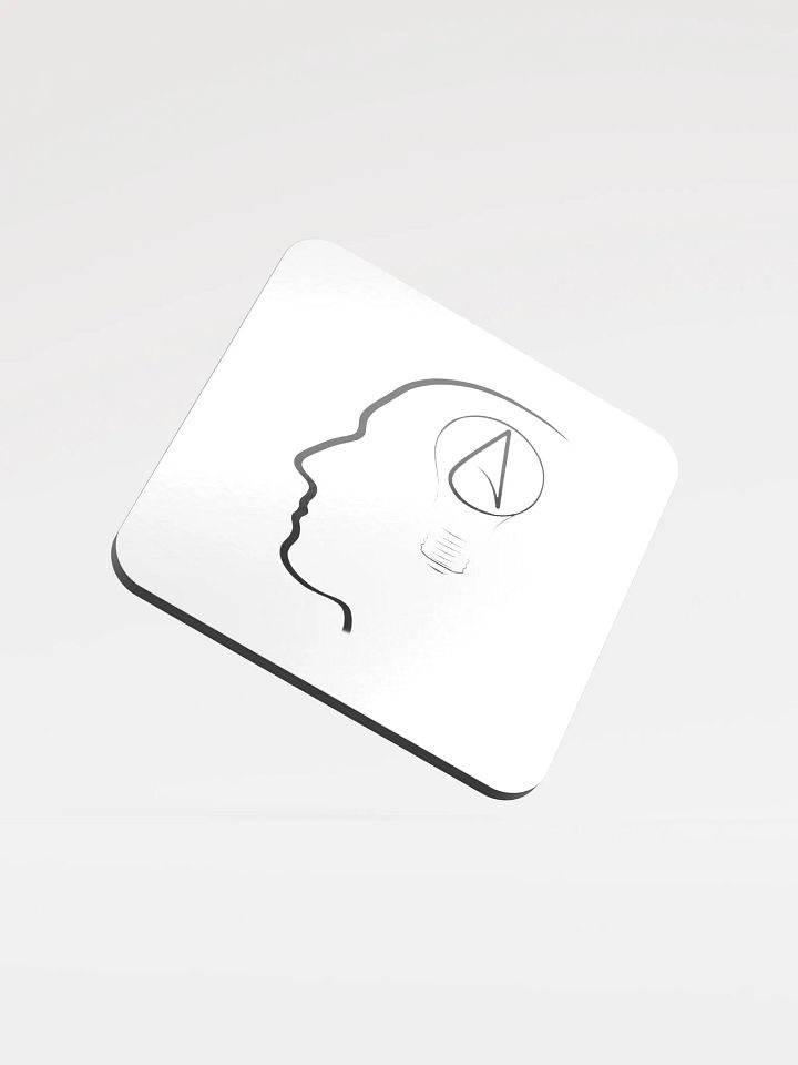 TTA Logo Glossed Cork Coaster product image (1)