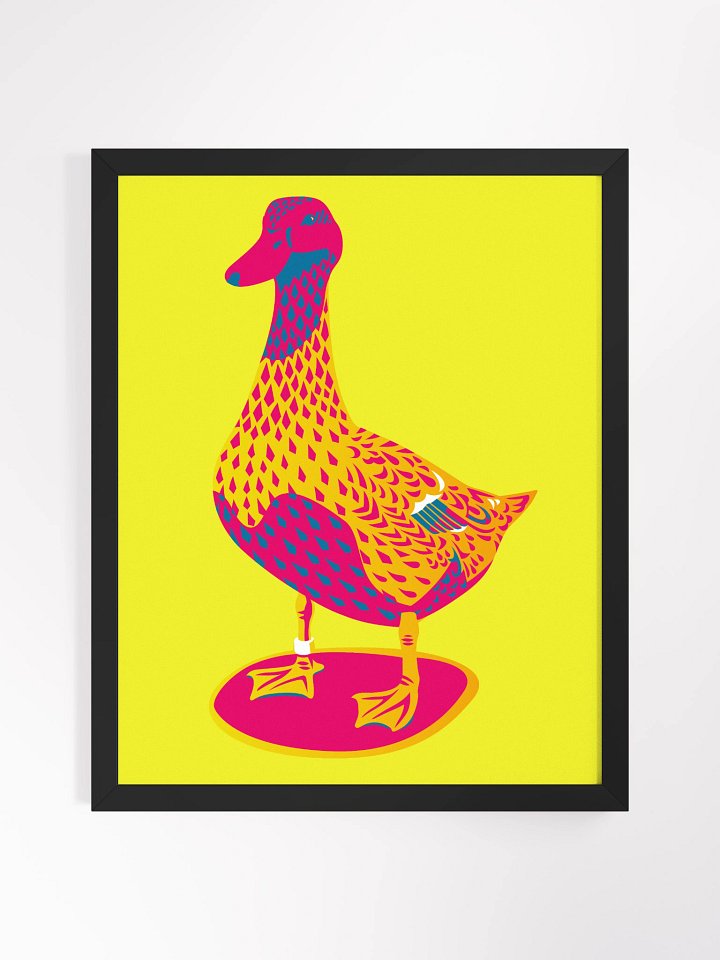 Psychedelic Duck Print product image (1)