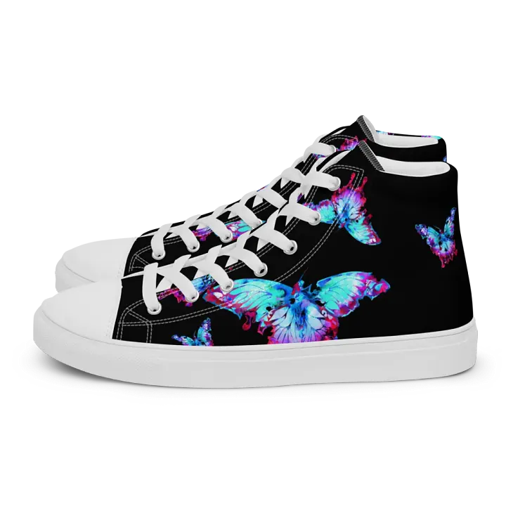 Neon Butterfly High-Tops product image (1)